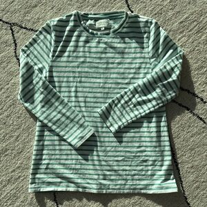 Alice Walk Striped Long Sleeve Tee